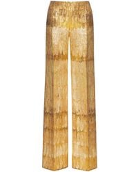 Valentino Garavani - Pantaloni A Gamba Ampia - Lyst