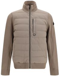 Moose Knuckles - Kamet Hybrid Knitted Down Jacket - Lyst