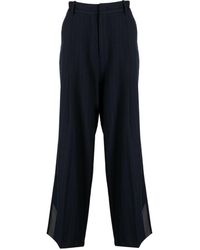 Adererror - Pinstripe-print Tailored Trousers - Lyst