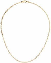 Tom Wood - Anker-Plated Sterling Chain Necklace - Lyst