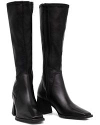 Vagabond Shoemakers - 70Mm Hedda Square-Toe Block-Heel Boots - Lyst