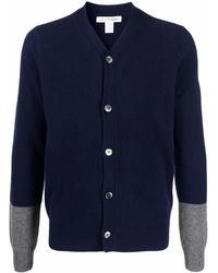 Comme des Garçons - V-Neck Wool Cardigan - Lyst