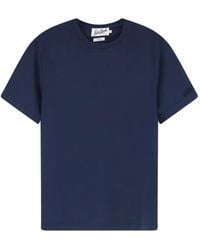 MC2 Saint Barth - Embroidered-Logo Cotton-Crepe T-Shirt - Lyst