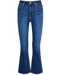 PAIGE - Claudine Flared-Leg Jeans - Lyst