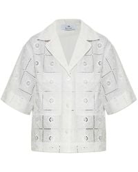 Paul Smith - Floral-Embroidered Shirt - Lyst