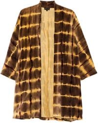 Yavi - Cardigan mit Batikmuster - Lyst