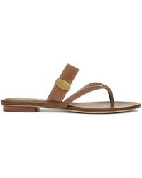 Veronica Beard - Salva Dash Flat Sandals - Lyst
