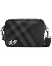 Burberry - Grid Shoulder Bag - Lyst