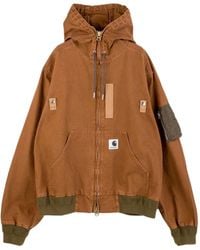 Carhartt - Logo-Patch Hooded Jacket - Lyst