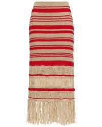 Maliparmi - Fine-Knit Skirt - Lyst