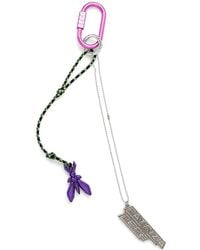 Patrizia Pepe - Logo-Charm Keyring - Lyst