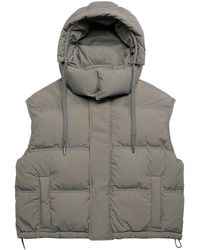 Ami Paris - Hooded Padded Gilet - Lyst