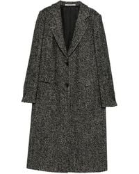 Tagliatore - Amanda Herringbone Button Coat - Lyst