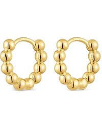 Tous - Pendientes de aro con cuentas - Lyst