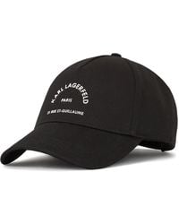 Karl Lagerfeld - Rue St-Guillaume Baseball Cap - Lyst