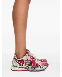 Off-White c/o Virgil Abloh - Be Right Back Fishnet Sneakers - Lyst