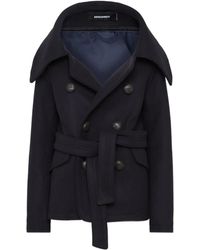 DSquared² - Double-Breasted Coat - Lyst