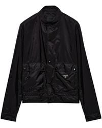 Prada - Re-Nylon Triangle Jacket - Lyst