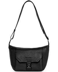 Piquadro - Buckle-Fastening Shoulder Bag - Lyst