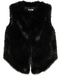 Betta Corradi - Faux-Fur Gilet - Lyst