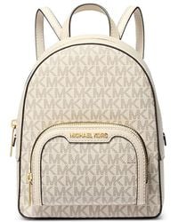Michael Kors - Extra Small Jaycee Monogram-Pattern Backpack - Lyst