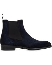 Magnanni - Suede Chelsea Boots - Lyst