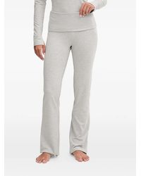 Casall - Logo-Embroidered Flared Track Pants - Lyst