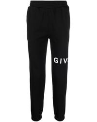Givenchy - Pantalones de chándal con logo estampado - Lyst