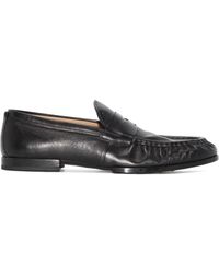 Tod's - Debossed-logo Penny Loafers - Lyst