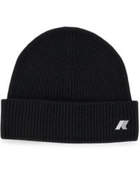 K-Way - Berretto Brice Con Applicazione Logo - Lyst