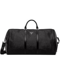Guess - Bolso De Viaje Con Placa Del Logo - Lyst