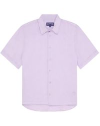 Vilebrequin - Turtle-Embroidered Short-Sleeve Shirt - Lyst