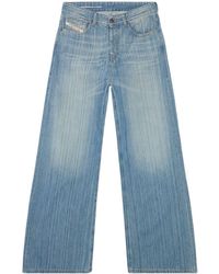 DIESEL - 1996 D-sire Low-rise Wide-leg Jeans - Lyst