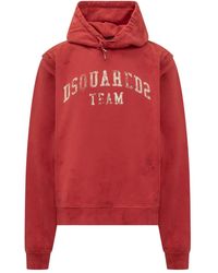 DSquared² - Logo Hoodie - Lyst