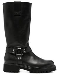Guglielmo Rotta - Webster Harness-Detail Chunky-Sole Boots - Lyst