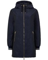 Moorer - Padded Hooded Coat - Lyst