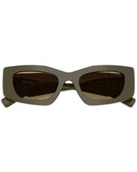 Prada - Geometric-Frame Sunglasses - Lyst