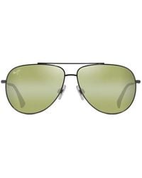 Maui Jim - Hau Oli Pilot-Frame Sunglasses - Lyst