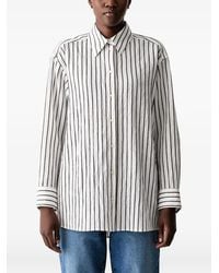 Marc O' Polo - Camicia A Righe Con Maniche Lunghe - Lyst