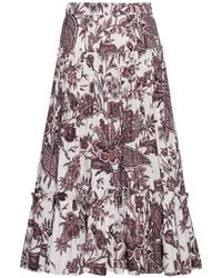 Cara Cara - Tisbury Floral-Print Maxi Skirt - Lyst