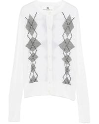Ermanno Scervino - Maglione A Collo Alto Con Decorazione - Lyst