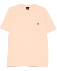 Paul Smith - Zebra-Embroidered T-Shirt - Lyst