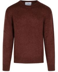 Seven Gauge - Ribbed-Cuffs Crew-Neck Sweater - Lyst