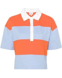 Woolrich - Rugby Striped Polo Shirt - Lyst