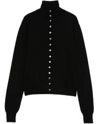 Moschino - Cardigan À Col Roulé - Lyst