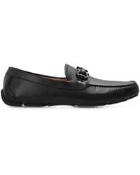 Ferragamo - Leather Driver Shoes - Lyst