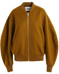 Essentiel Antwerp - Dropped-Shoulder Zip-Front Bomber Jacket - Lyst