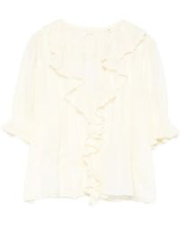 Doen - Henri Ruffled Blouse - Lyst