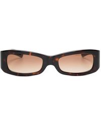 FLATLIST EYEWEAR - Kareem Tortoiseshell Rectangle Sunglasses - Lyst