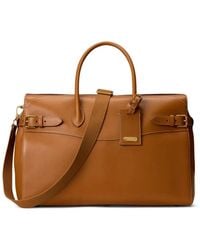 Ralph Lauren - Buckled Bedford Calfskin Duffel - Lyst